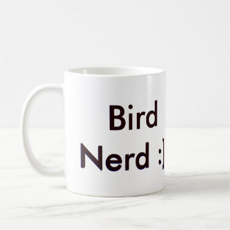 Bird Nerd Kaffemugg