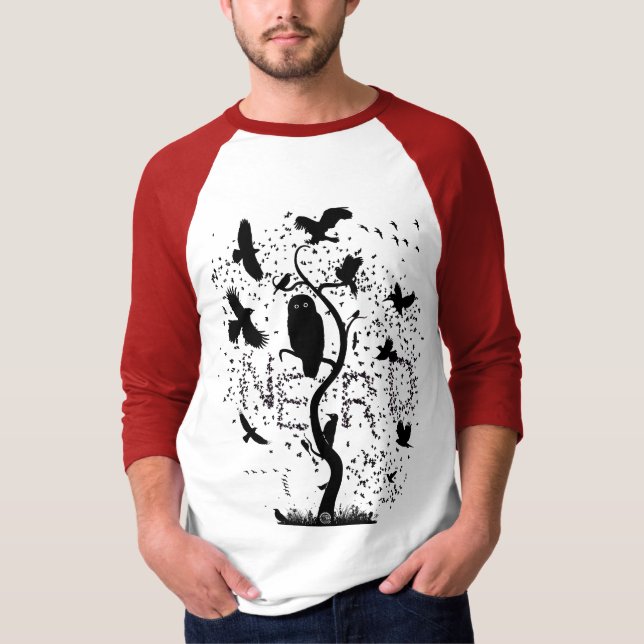 Bird Nerd T-Shirt (Framsida)