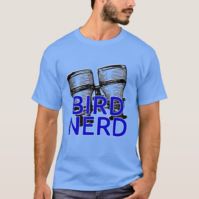 BIRD NERD T SHIRT (Framsida)