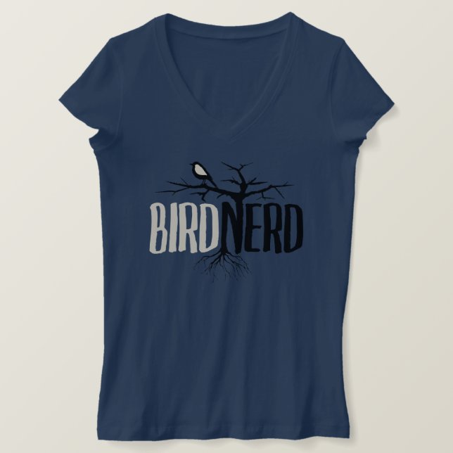 Bird Nerd Tee Shirt (Design framsida)