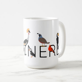 Bird Nerd X Coffee Mugg