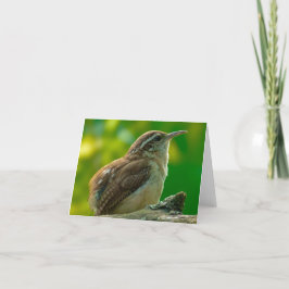 Bird Notecard Tack Kort