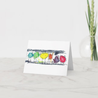 Bird Notecards Anteckningskort