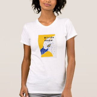 bird of hope/blue bill2 t shirt
