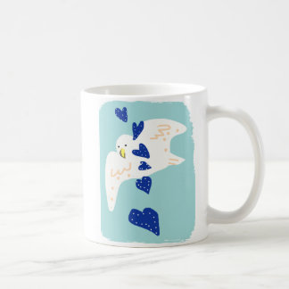 bird of hope_watching bird コーヒーマグカップ kaffemugg