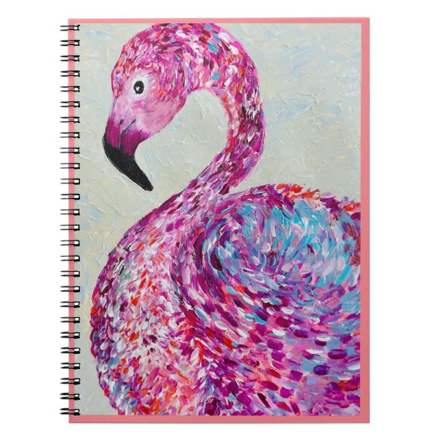 Bird of other Färg Spiral Notebook Anteckningsbok (Framsidan)