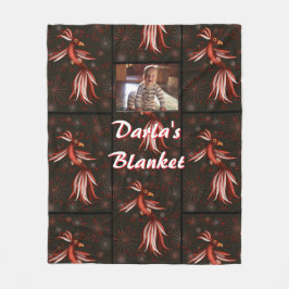 Bird of Paradise Fleecefilt