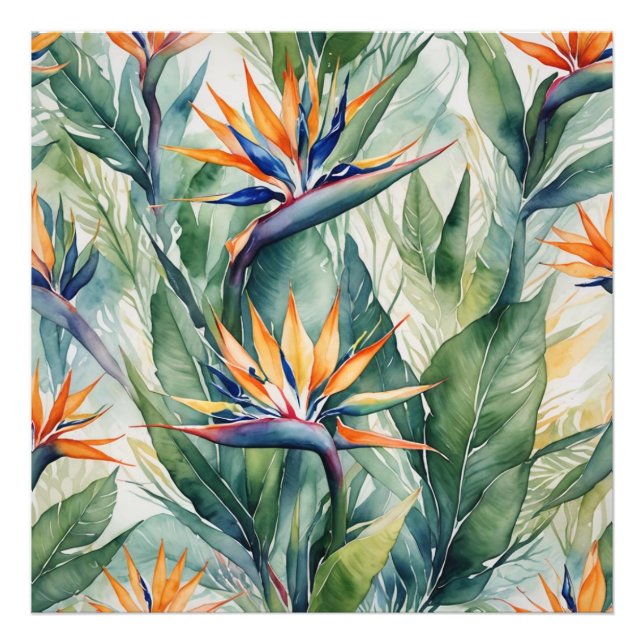 bird of paradise fototryck (Framsidan)