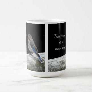 Bird On a Fence Mug Kaffemugg