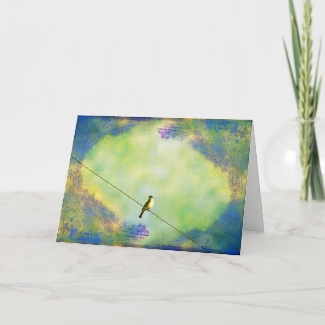Bird on Wire Kort (Framsida)