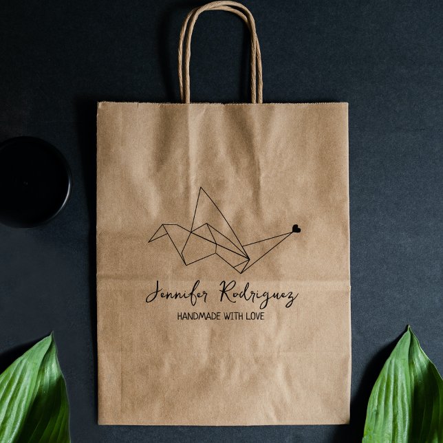 Bird Origami-Anpassningsbar som hanteras med Kärle Stämpel (Skapare uppladdad)