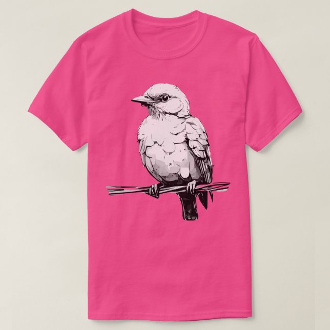 Bird på en Wire Leonard Cohen 2 T Shirt (Design framsida)