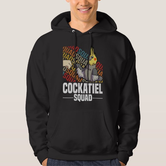 Bird Parrot Cockatiel  1 Hoodie (Framsida)