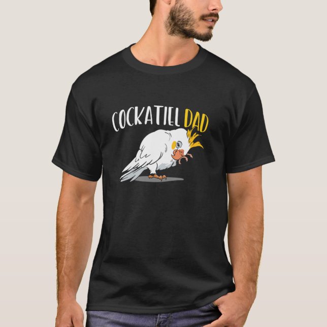 Bird Parrot Cockatiel 3 T Shirt (Framsida)