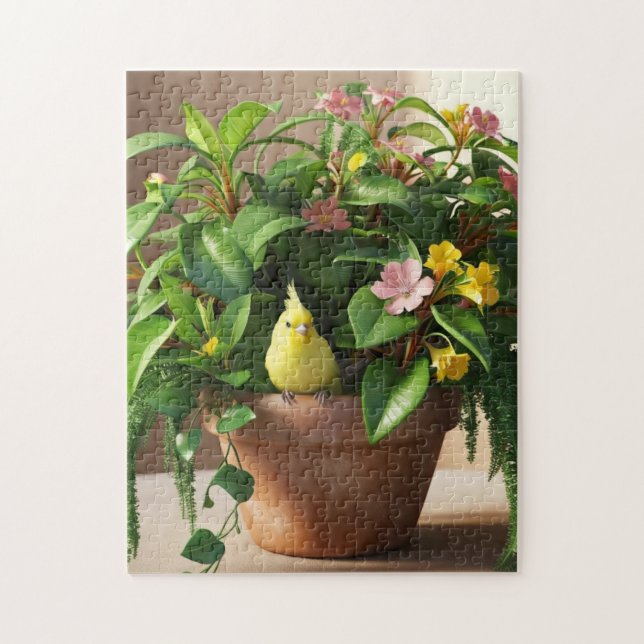 Bird Perch Pussel (Vertikal)