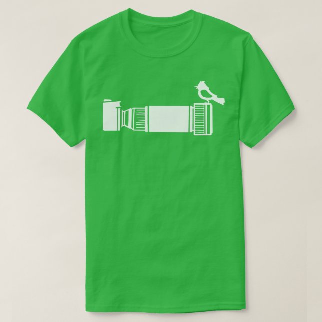 Bird Photographer Gift T Shirt (Design framsida)