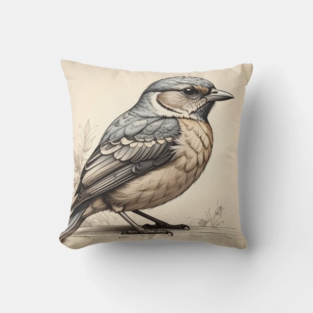 Bird Pillow Kudde (Framsida)