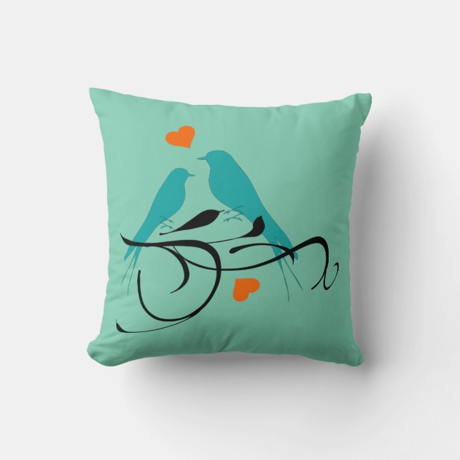 Bird Pillow Kudde (Framsida)