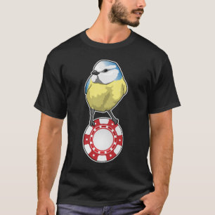 Bird Poker Poker chip T Shirt