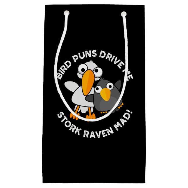 Bird Puns Drive Us Stork Raven Mad Funny Pun (Framsidan)