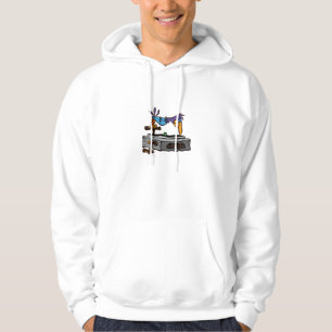 Bird Record Player Hoodie