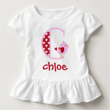 Bird Ruffle Shirt - första gången C