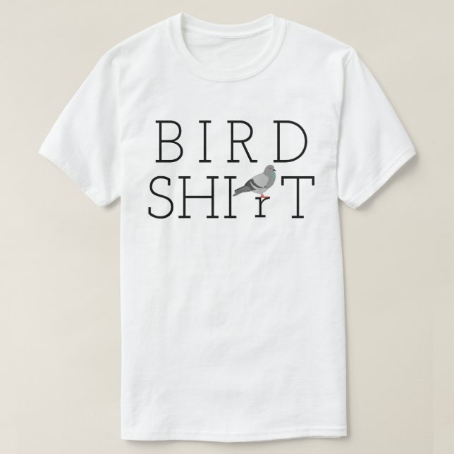 Bird SHIrT Pigeon Tee (Design framsida)