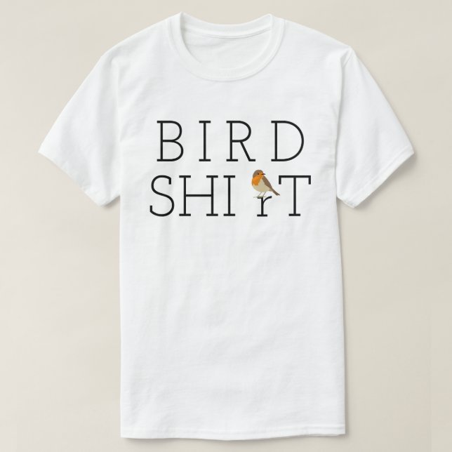 Bird SHIrT Robin Tee Shirt (Design framsida)