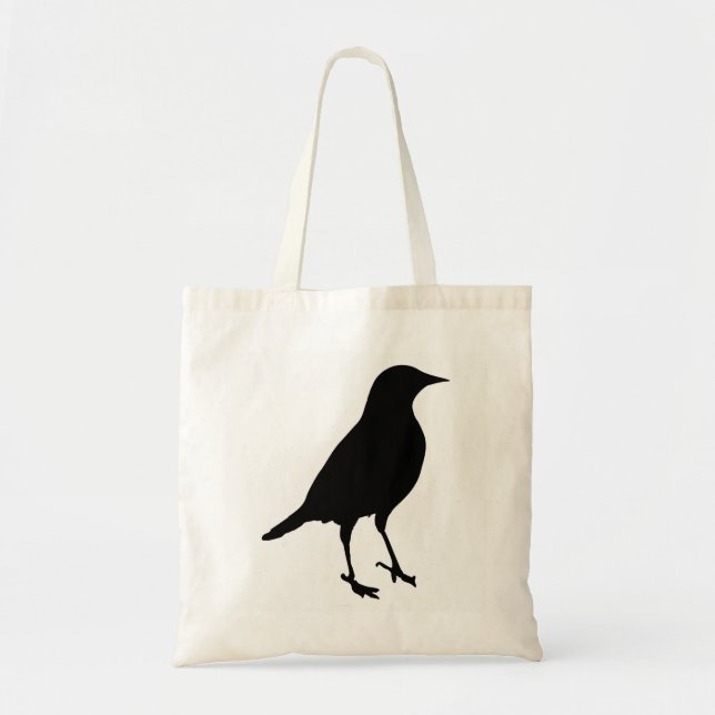 Bird Silhouette Tygkasse (Framsidan)