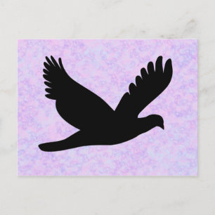 Bird Silhouette-vykort Vykort