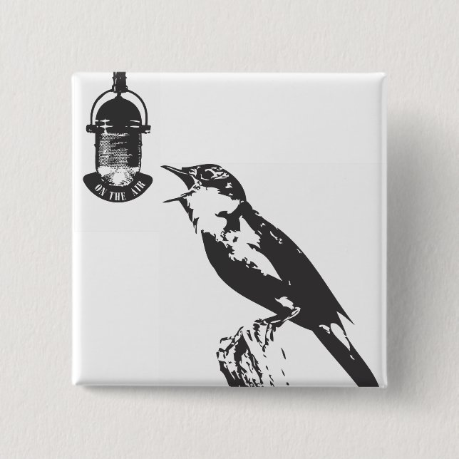 BIRD SINGING KNAPP (Framsida)