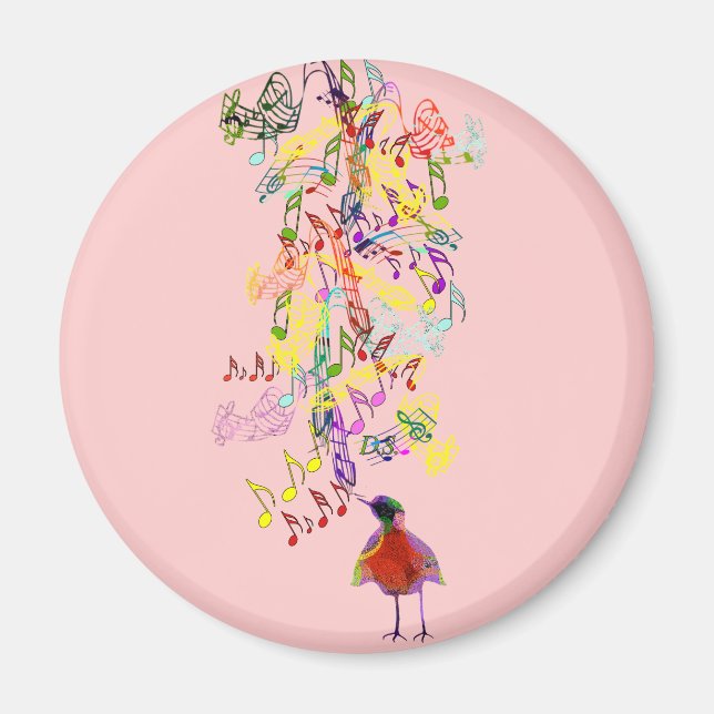 Bird Singing Magnet (Framsidan)