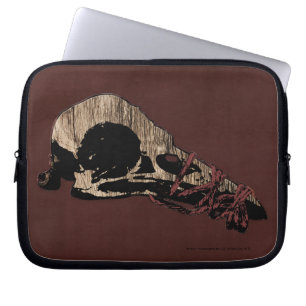 Bird Skull Laptop Fodral