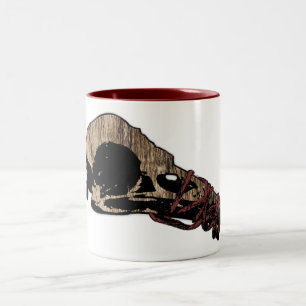 Bird Skull Två-Tonad Mugg