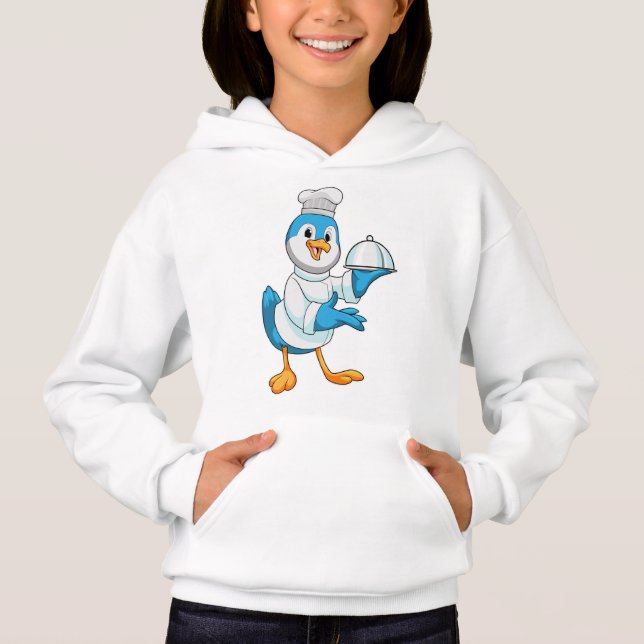 Bird som Cook med Platter T Shirt (Framsida)