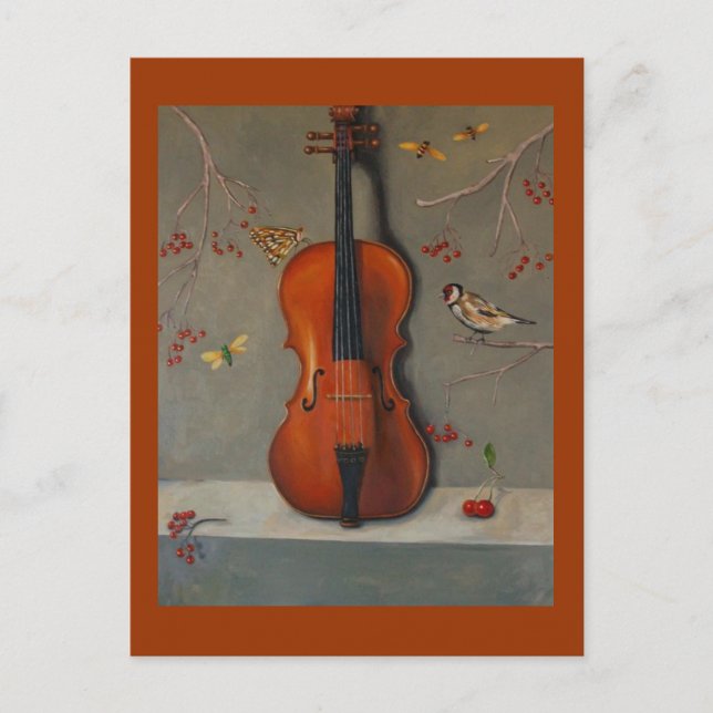 Bird Song Vykort (Framsida)