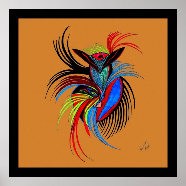 Bird Spirit Poster (Framsidan)