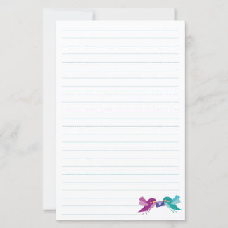 Bird Stationery | Cute-fåglar med post