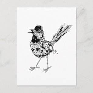 Bird Tattoo Vykort