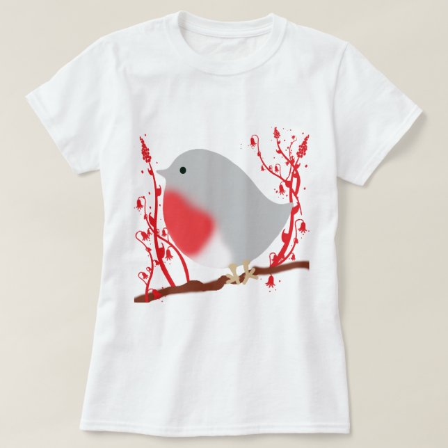 bird tee shirt (Design framsida)