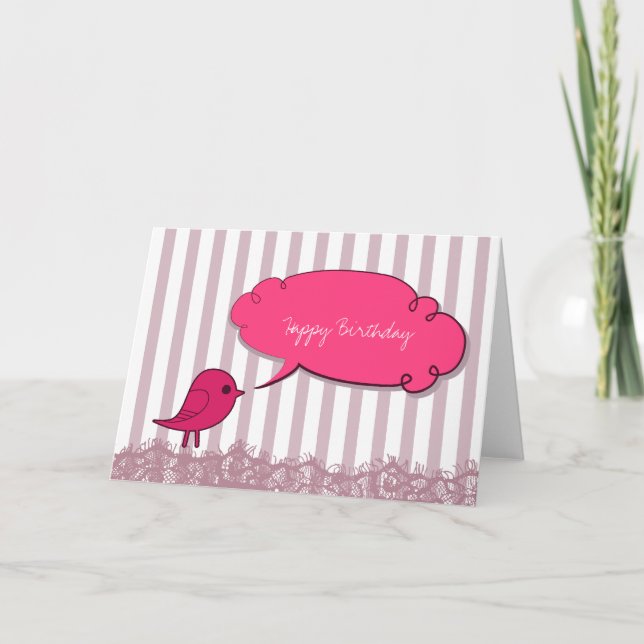 Bird Told Me Kort (Framsida)