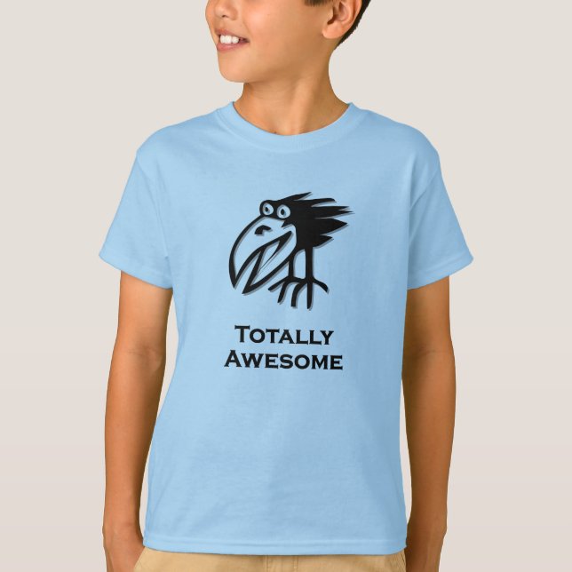 Bird Totally Fantastisk T-shirt (Framsida)