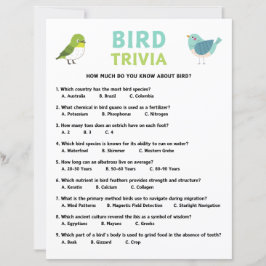 Bird Trivia-spel