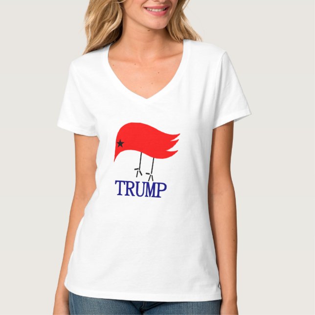 BIRD TRUMP T-SHIRT (Framsida)