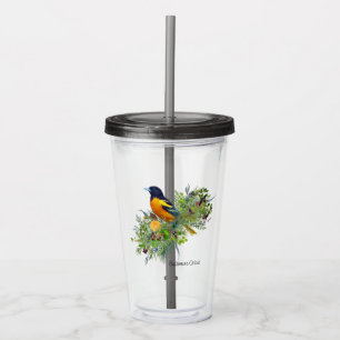 Bird Tumbler Baltimore Oriole Take Away Mugg