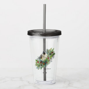 Bird Tumbler Tusted Titmus Take Away Mugg