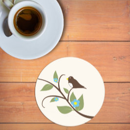 Bird Underlägg Papper Rund