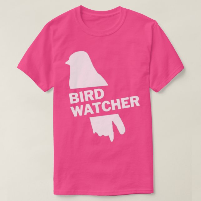 Bird Watcher 1 T Shirt (Design framsida)