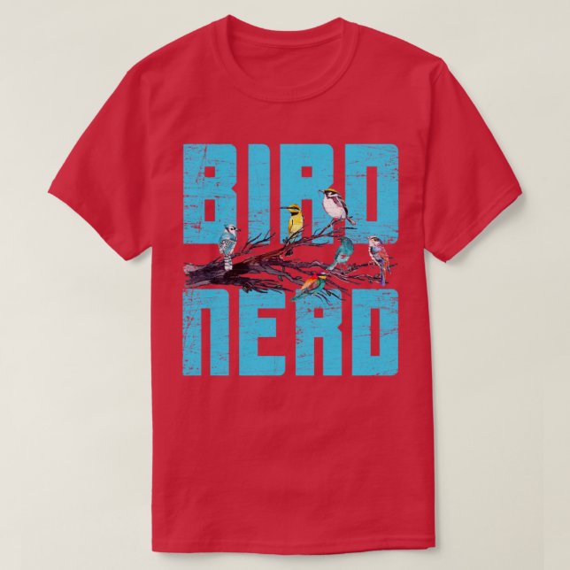 Bird Watcher Bird Älskare 1 T Shirt (Design framsida)