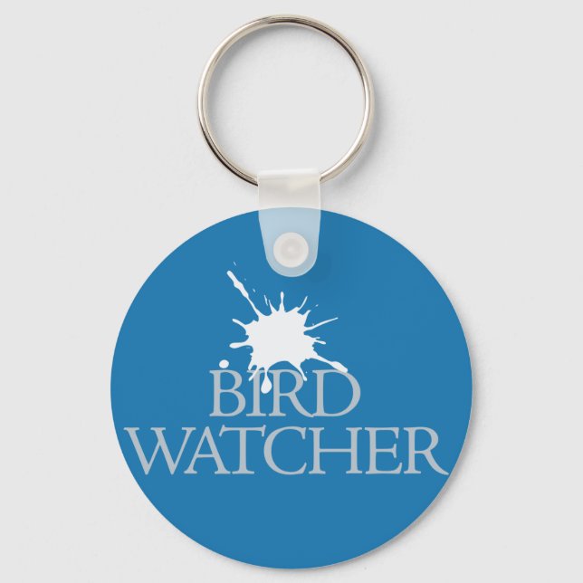 Bird Watcher Keychain Nyckelring (Framsida)